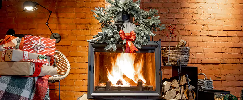 Travis Industries Linear Gas Fireplace Installation in Texarkana, Arkansas
