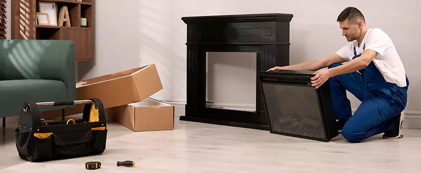 Old Rusted Metal Fireplace Repair And Replacement in Texarkana, AR